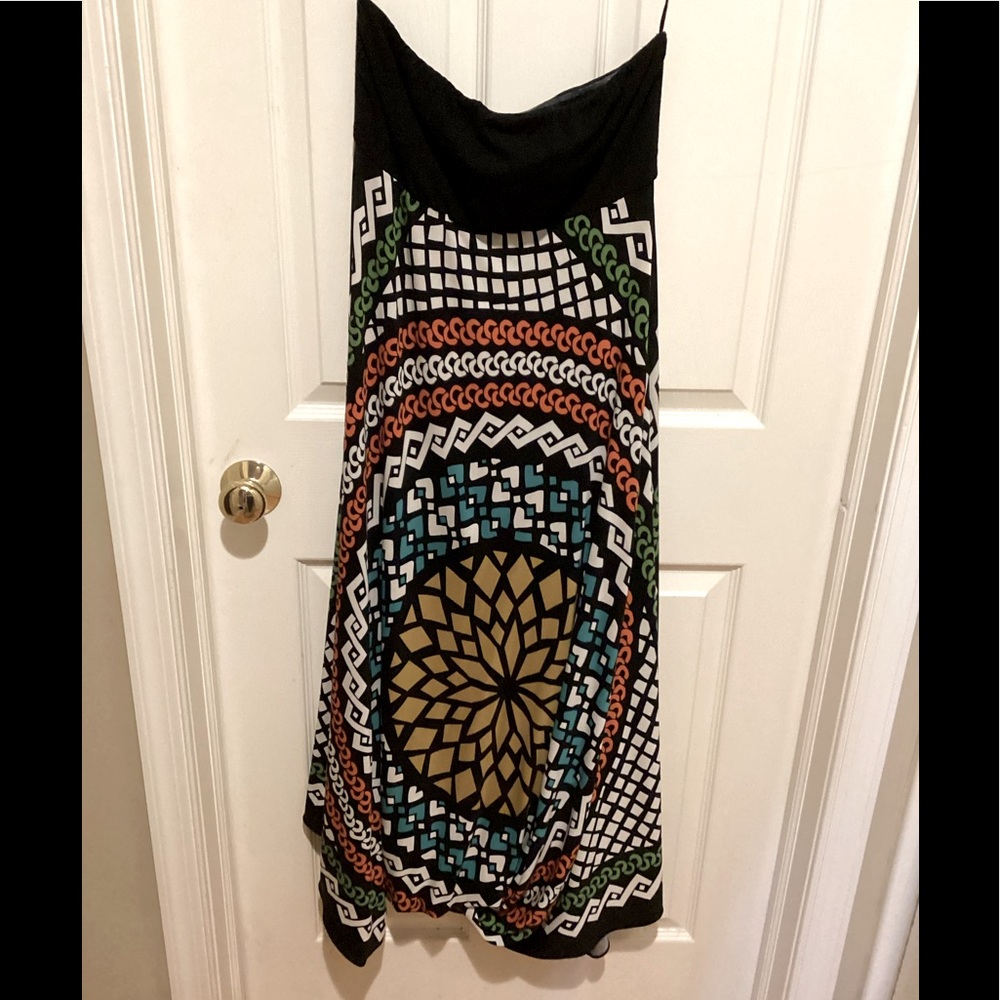 Nicole Miller strapless dress
